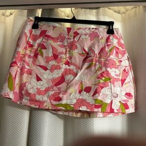 Floral skort